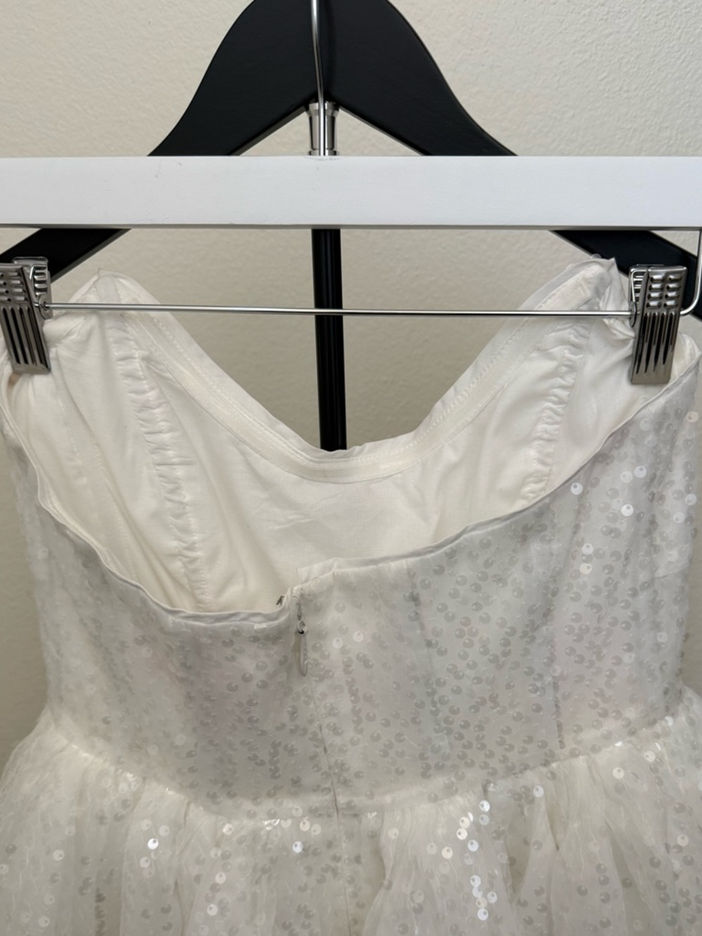 Selkie Like New Frosted Veuve XS Sequin Party Dress - Picture 9 of 10